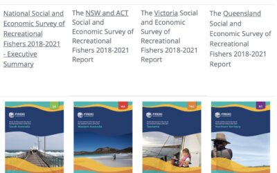 National Social & Economic Survey of Recreational Fishers 2018-21 report State by State
